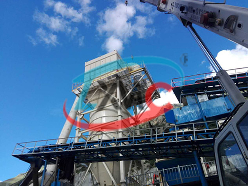 西藏大古碎石除塵項目