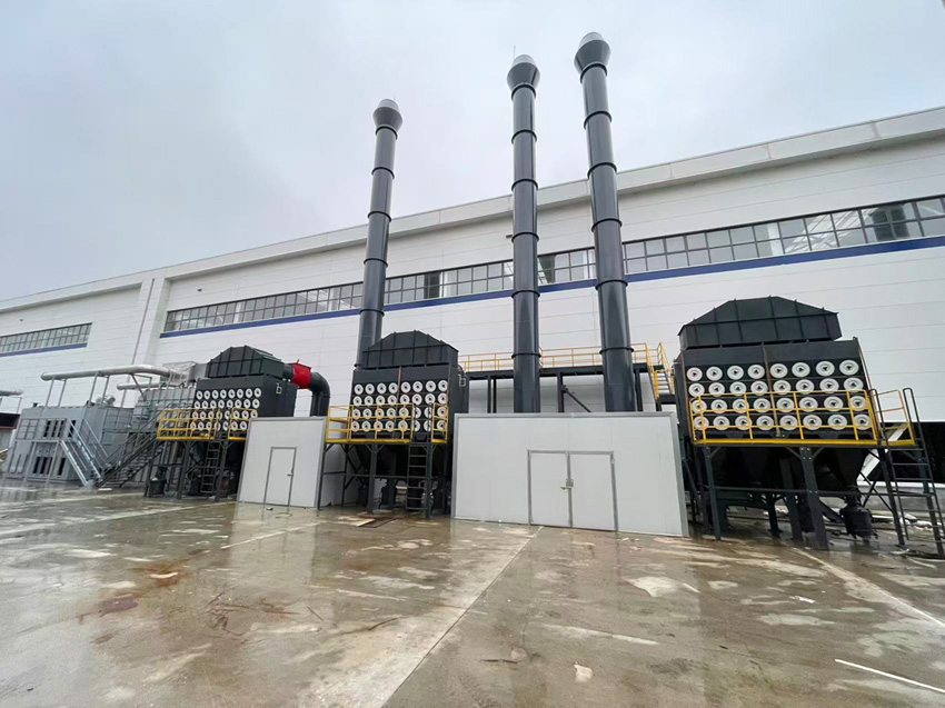 威海廣泰高端應急救援保障裝備智能制造除塵項目